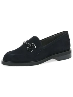 Caprice Halbschuhe^Leder-Mokassins in Schwarz