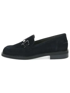 Caprice Halbschuhe^Leder-Mokassins in Schwarz