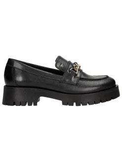 Leder-Mokassins in Schwarz>Wojas