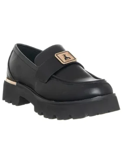 Leder-Mokassins in Schwarz>Patrizia Pepe Sale