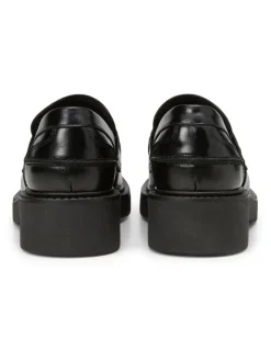 Marc O'Polo Shoes Halbschuhe^Leder-Mokassins in Schwarz