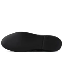 Leder-Mokassins in Schwarz><noscript><img width=