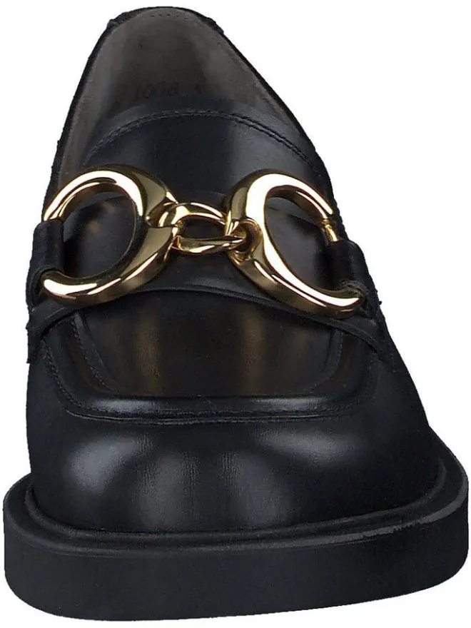 Leder-Mokassins in Schwarz>Paul Green Online