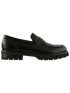 Leder-Mokassins in Schwarz>Högl Sale