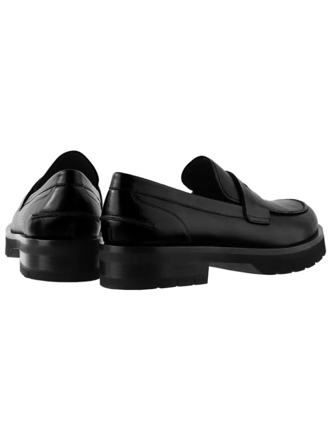 Leder-Mokassins in Schwarz>Högl Sale