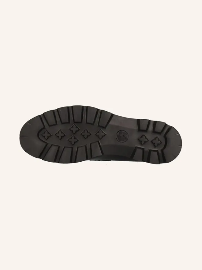 MELVIN & HAMILTON Halbschuhe^Leder-Mokassins "Jade 6" in Schwarz