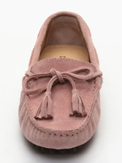 Leder-Mokassins "January" in Rosa>CHARLES & SMITH