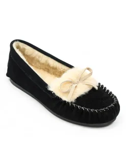 Leder-Mokassins "Joia" in Schwarz>Gooce Best