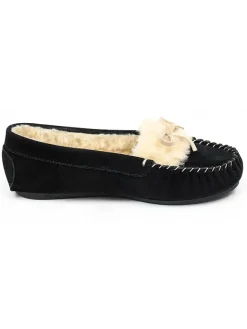 Leder-Mokassins "Joia" in Schwarz>Gooce Best
