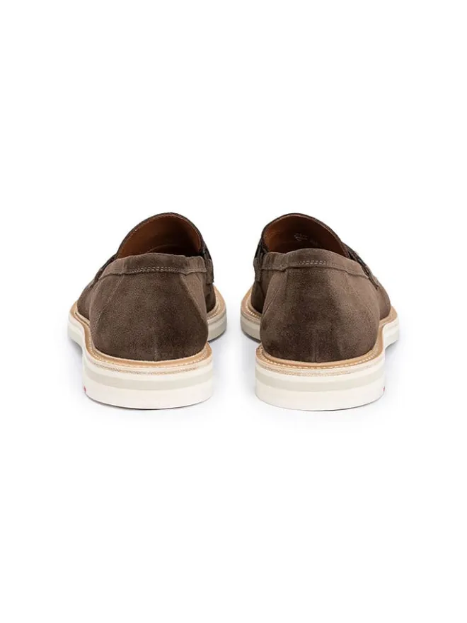 Leder-Mokassins "Justin" in Taupe>LLOYD Best