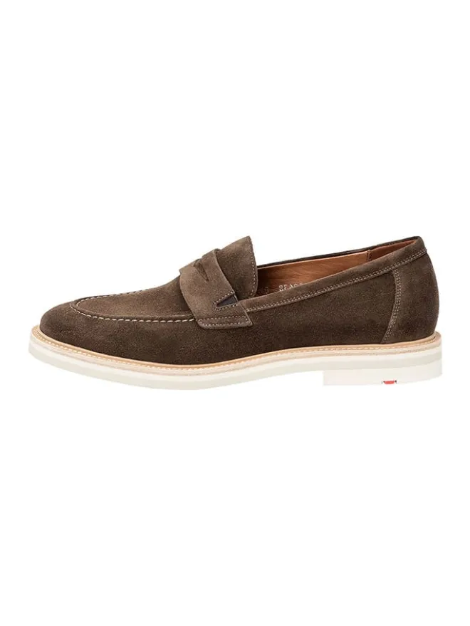 Leder-Mokassins "Justin" in Taupe>LLOYD Best