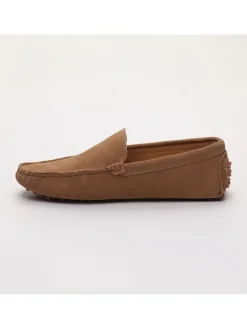 CHARLES & SMITH Halbschuhe^Leder-Mokassins 