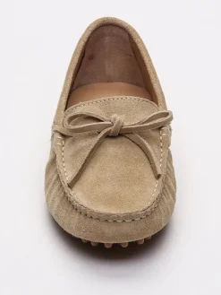 Leder-Mokassins "Newton" in Beige>CHARLES & SMITH Clearance