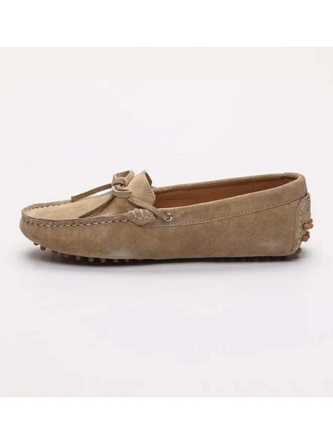 Leder-Mokassins "Newton" in Beige>CHARLES & SMITH Clearance