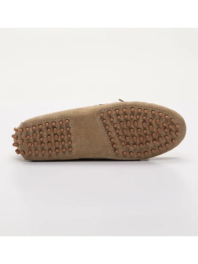 Leder-Mokassins "Newton" in Beige>CHARLES & SMITH Clearance