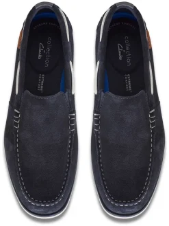 Clarks Halbschuhe^Leder-Mokassins 