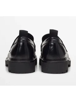 Marc O'Polo Shoes Halbschuhe^Leder-Mokassins "Phil" in Schwarz