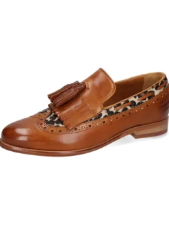 Leder-Mokassins "Selina 3" in Hellbraun>MELVIN & HAMILTON Sale