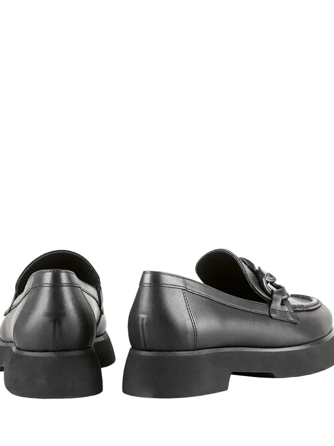 Högl Halbschuhe^Leder-Mokassins "Stacy" in Schwarz