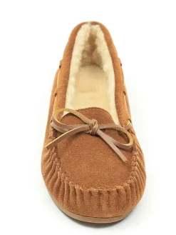 NICEBAY Halbschuhe^Leder-Mokassins