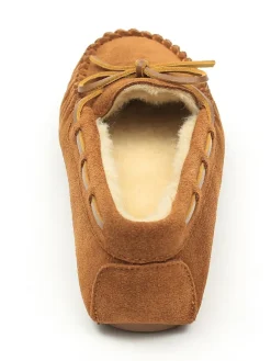 NICEBAY Halbschuhe^Leder-Mokassins