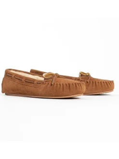 NICEBAY Halbschuhe^Leder-Mokassins