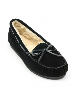 Leder-Mokassins "Tauriel" in Schwarz>NICEBAY Outlet