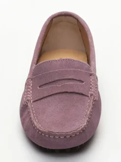 Leder-Mokassins "Thandie" in Rosa>CHARLES & SMITH