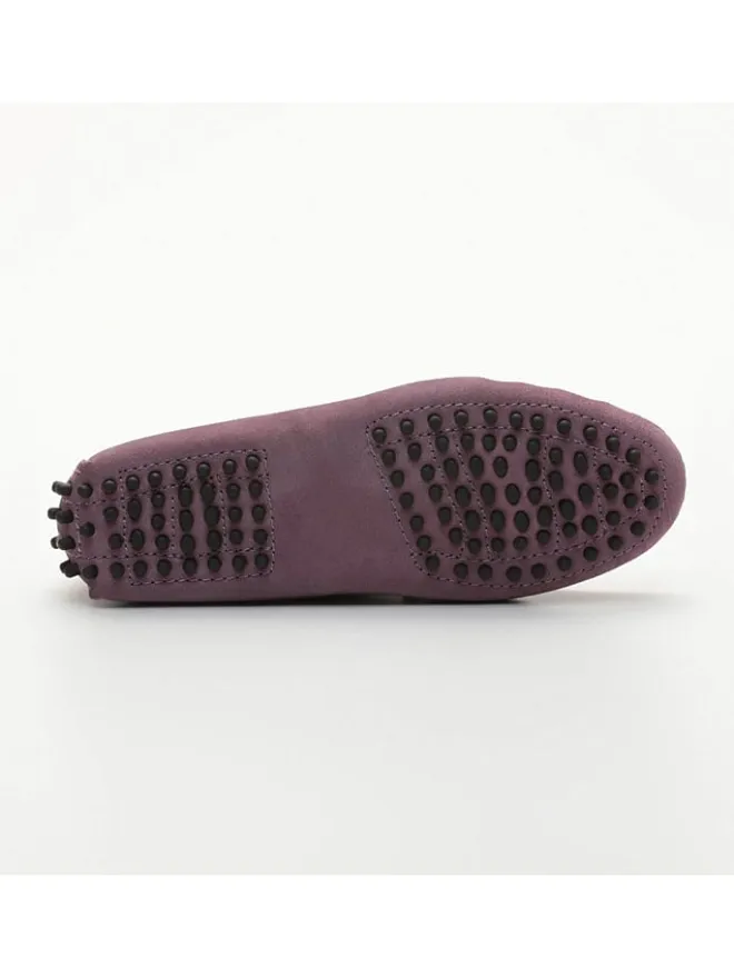 Leder-Mokassins "Thandie" in Rosa>CHARLES & SMITH