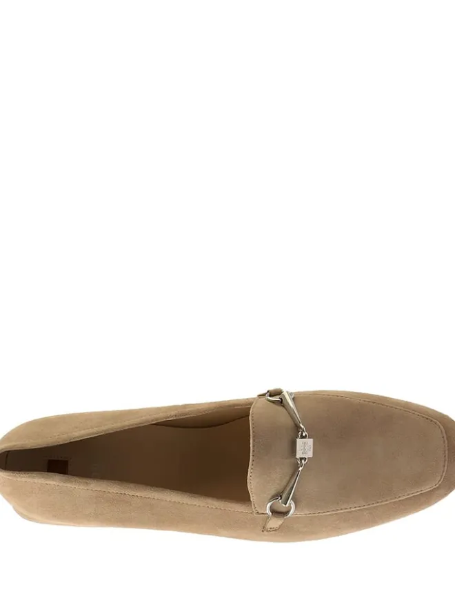Högl Halbschuhe^Leder-Mokassins "Vera" in Taupe