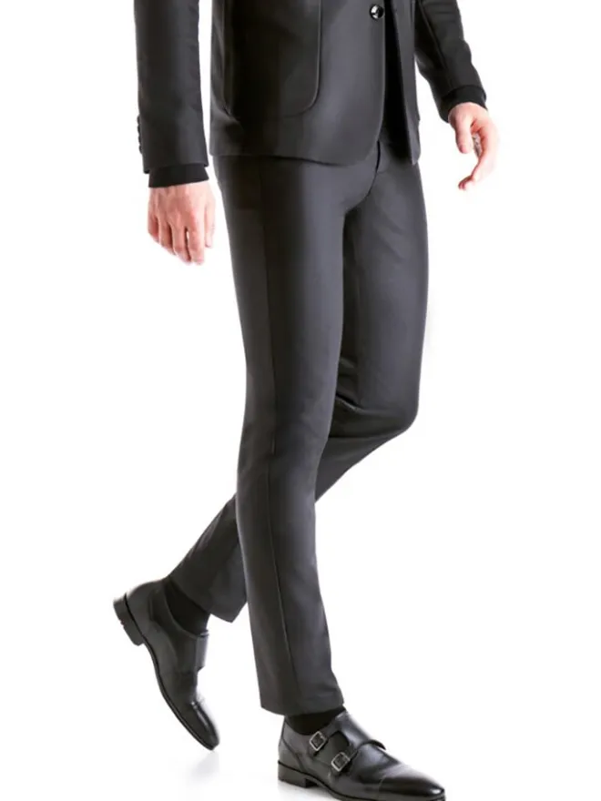 LLOYD Schnürschuhe^Leder-Monkstraps "Mailand" in Schwarz
