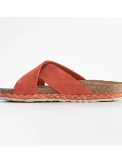 Sunbay Clogs & Pantoletten^Leder-Pantoletten 