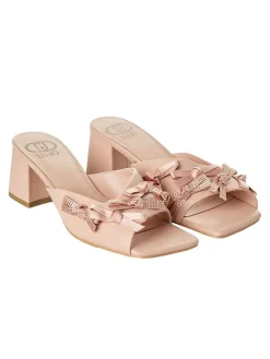 Liu Jo Sandalen^Leder-Pantoletten in Beige