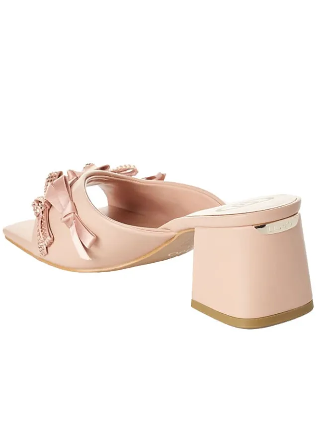 Liu Jo Sandalen^Leder-Pantoletten in Beige