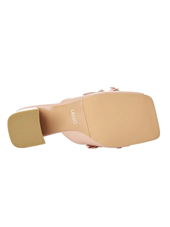 Liu Jo Sandalen^Leder-Pantoletten in Beige