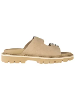 Tommy Hilfiger Clogs & Pantoletten^Leder-Pantoletten in Beige