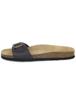BABUNKERS Family Hausschuhe|Sandalen & Pantoletten^Leder-Pantoletten in Braun