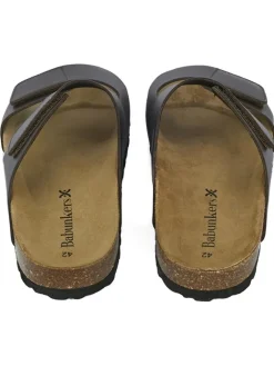 BABUNKERS Family Hausschuhe|Sandalen & Pantoletten^Leder-Pantoletten in Braun
