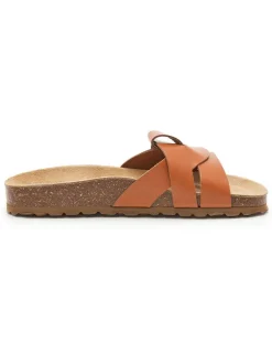 BABUNKERS Family Clogs & Pantoletten^Leder-Pantoletten in Braun