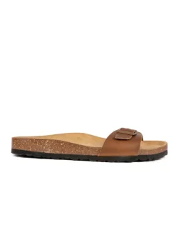 Leder-Pantoletten in Braun>BABUNKERS Family Clearance