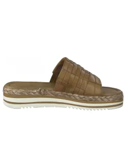 Marco Tozzi Clogs & Pantoletten^Leder-Pantoletten in Cognac