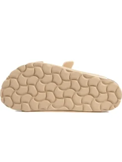 billowy Clogs & Pantoletten·Pantoletten^Leder-Pantoletten in Gold