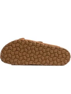 billowy Hausschuhe|Sandalen & Pantoletten^Leder-Pantoletten in Hellbraun