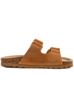BABUNKERS Family Clogs & Pantoletten·Pantoletten^Leder-Pantoletten in Hellbraun