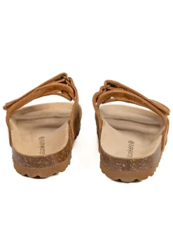 BABUNKERS Family Clogs & Pantoletten·Pantoletten^Leder-Pantoletten in Hellbraun