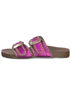 s.Oliver Clogs & Pantoletten^Leder-Pantoletten in Lila