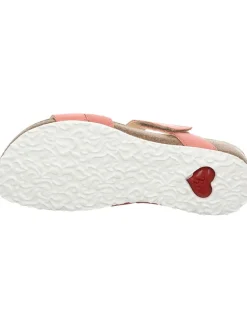Think! Clogs & Pantoletten^Leder-Pantoletten in Rosa