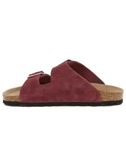 billowy Clogs & Pantoletten·Pantoletten^Leder-Pantoletten in Rot