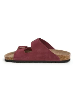 SABOKETS Clogs & Pantoletten^Leder-Pantoletten in Rot