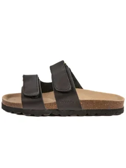 BABUNKERS Family Clogs & Pantoletten·Pantoletten^Leder-Pantoletten in Schwarz